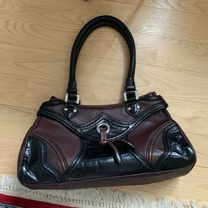 Brighton Burgundy Genuine Leather Purse